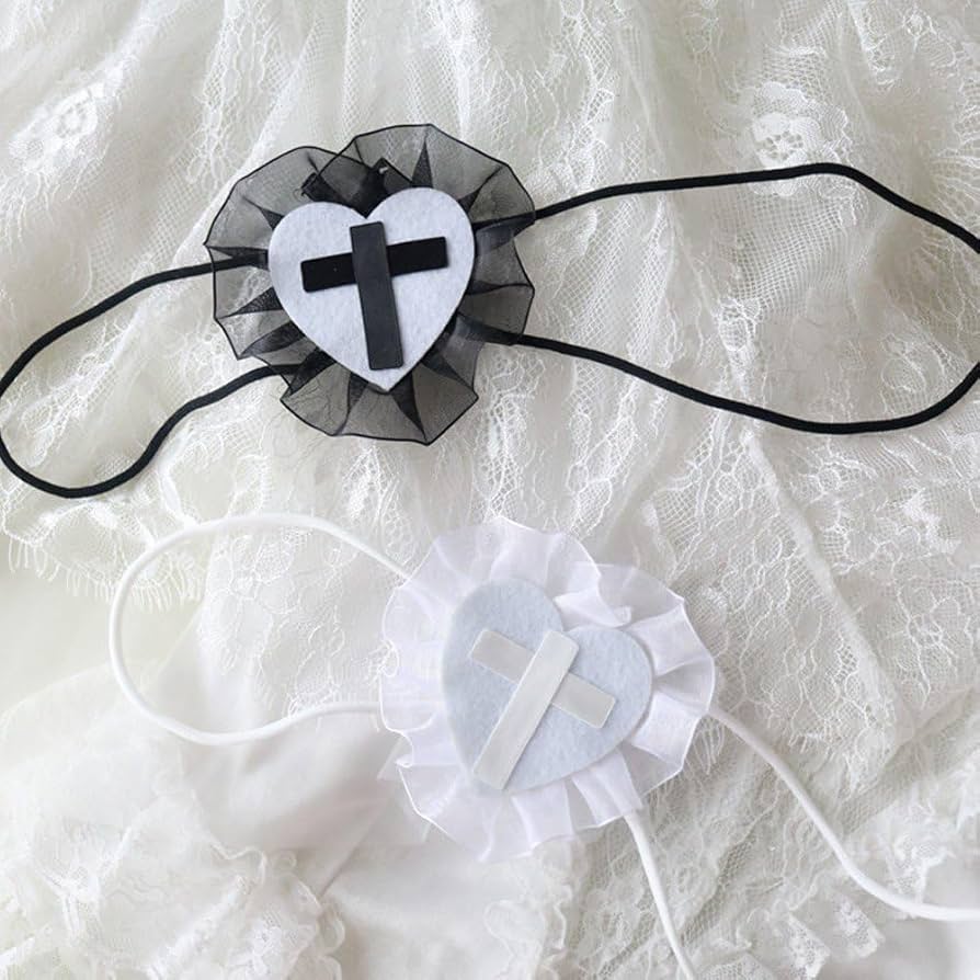 ♪　コスプレ 眼帯 ゴスロリ ハート眼帯 ロリータ ゴシック 眼帯 片目 Amazon.co.jp: コスプレ 眼帯 ゴスロリ ハート眼帯 ロリータ